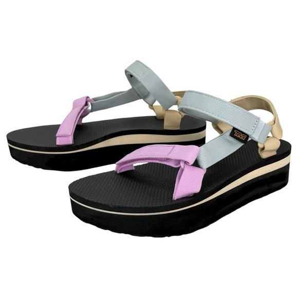 Teva Flatform Universal UNW Nylon Womens Sandals Size 11M - Picture 8 of 13